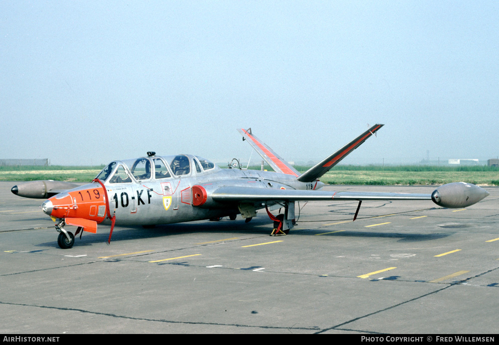 Aircraft Photo of 119 | Fouga CM-170R Magister | France - Air Force | AirHistory.net #169518
