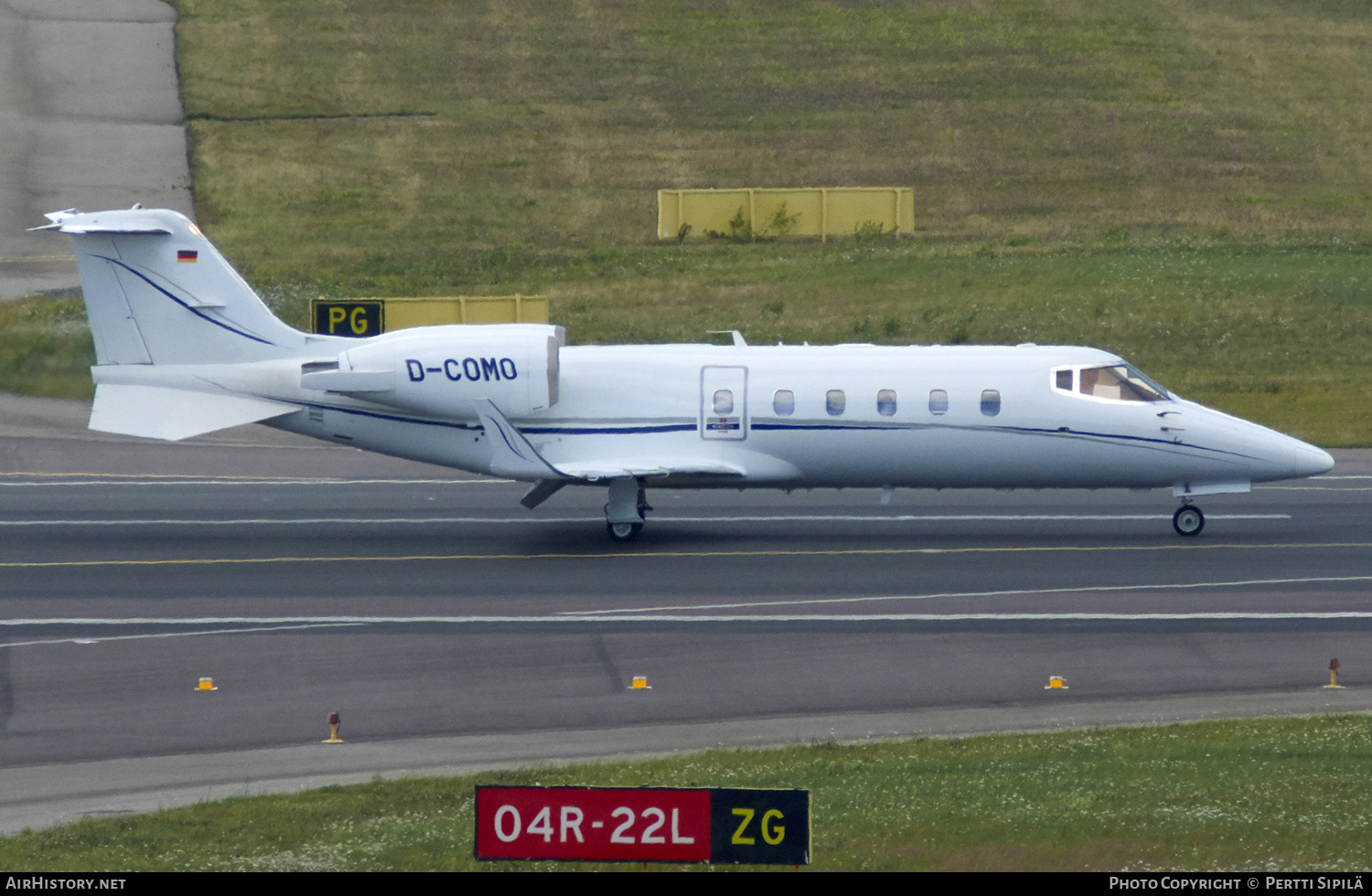 Aircraft Photo of D-COMO | Learjet 60 | AirHistory.net #169519