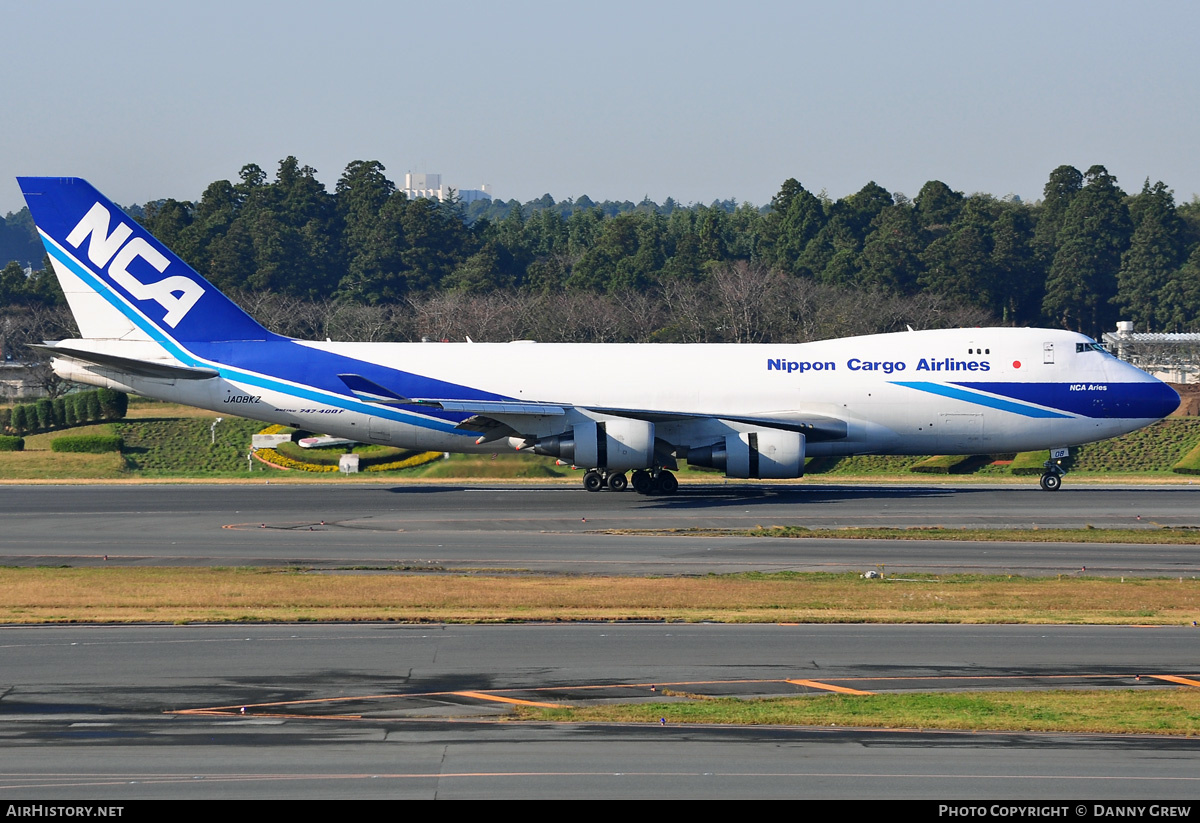 Aircraft Photo of JA08KZ | Boeing 747-4KZF/SCD | Nippon Cargo Airlines - NCA | AirHistory.net #169548