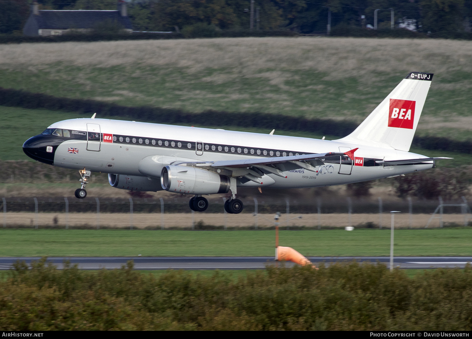Aircraft Photo of G-EUPJ | Airbus A319-131 | British Airways | BEA - British European Airways | AirHistory.net #169549