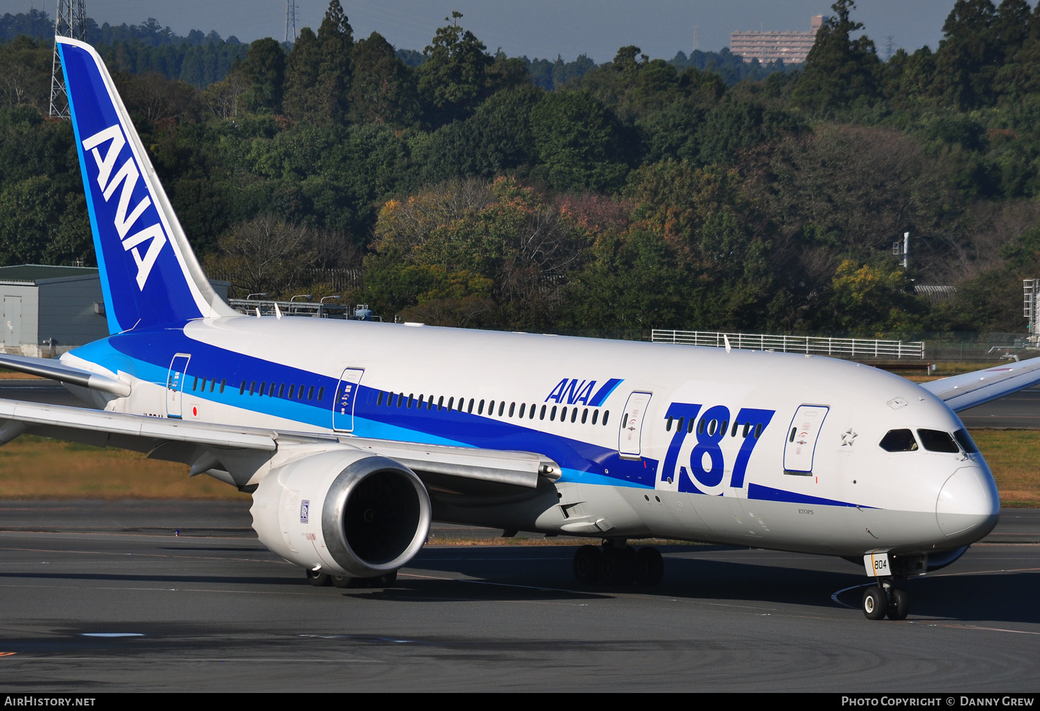 Aircraft Photo of JA804A | Boeing 787-8 Dreamliner | All Nippon Airways - ANA | AirHistory.net #169562