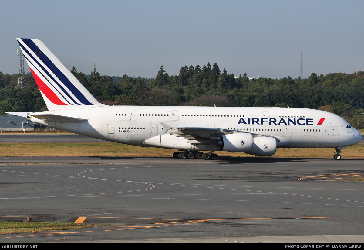 Aircraft Photo of F-HPJD | Airbus A380-861 | Air France | AirHistory.net #169563