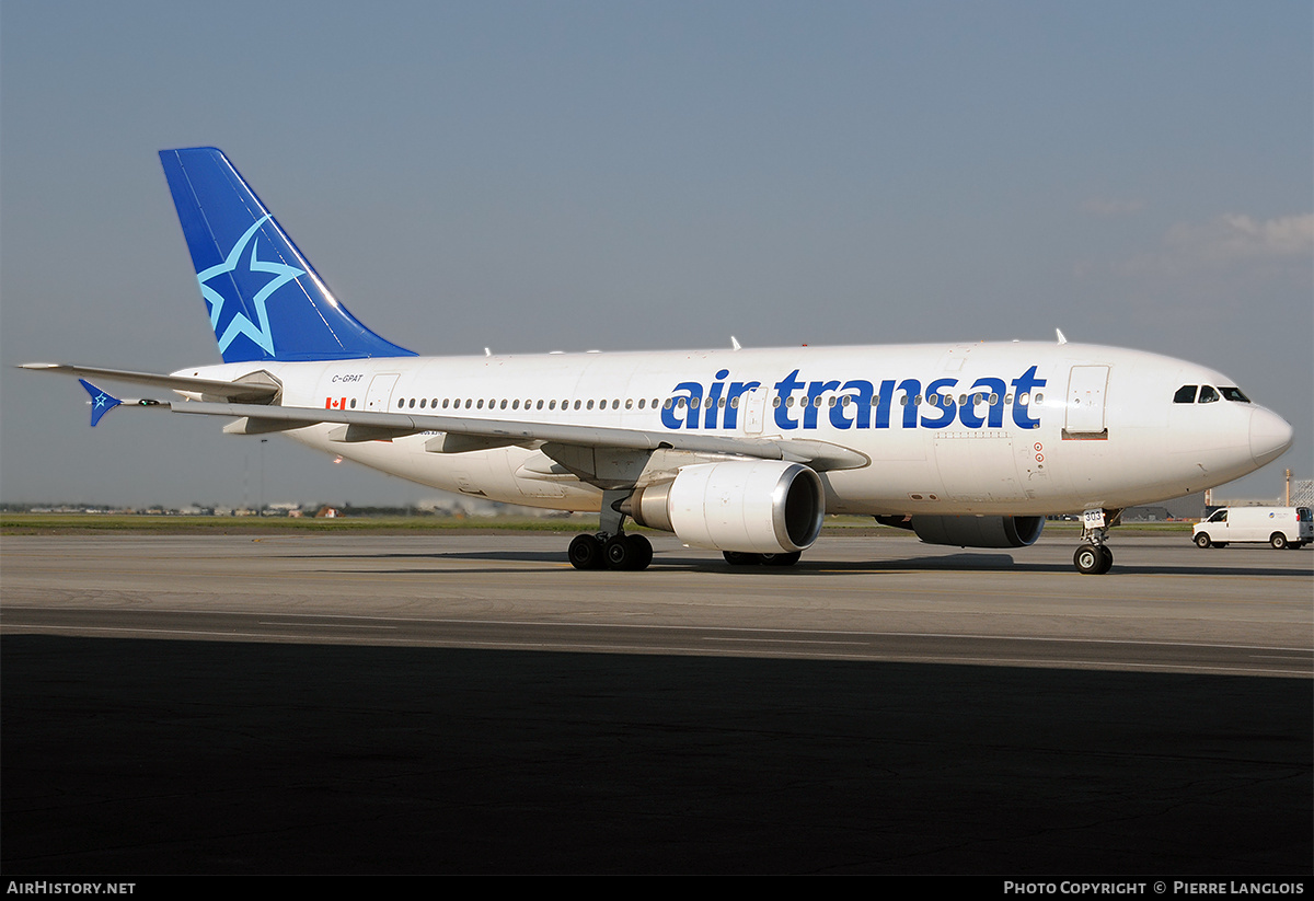 Aircraft Photo of C-GPAT | Airbus A310-308/ET | Air Transat | AirHistory.net #169566
