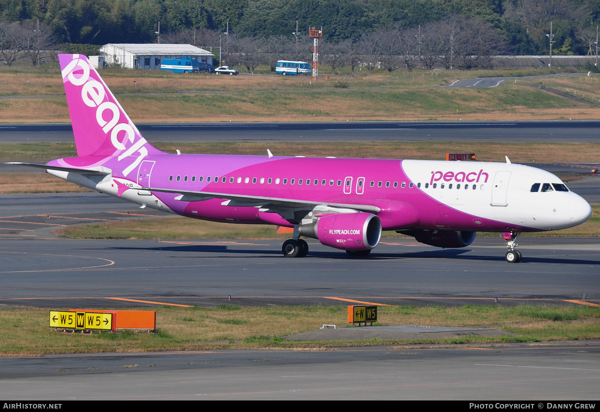 Aircraft Photo of JA801P | Airbus A320-214 | Peach Aviation | AirHistory.net #169579