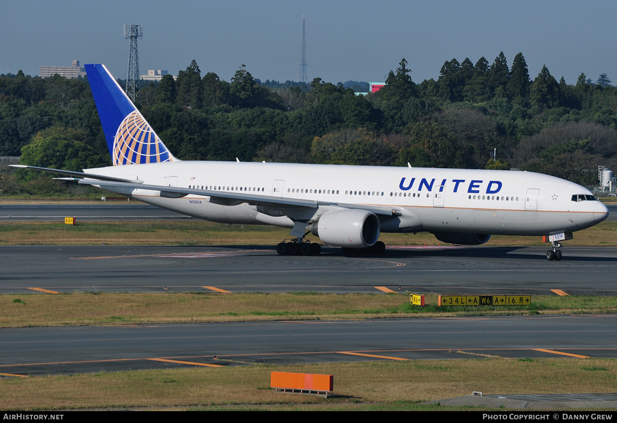Aircraft Photo of N210UA | Boeing 777-222 | United Airlines | AirHistory.net #169582