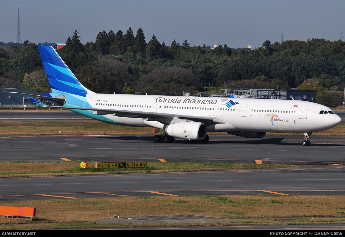 Aircraft Photo of PK-GPF | Airbus A330-341 | Garuda Indonesia | AirHistory.net #169585