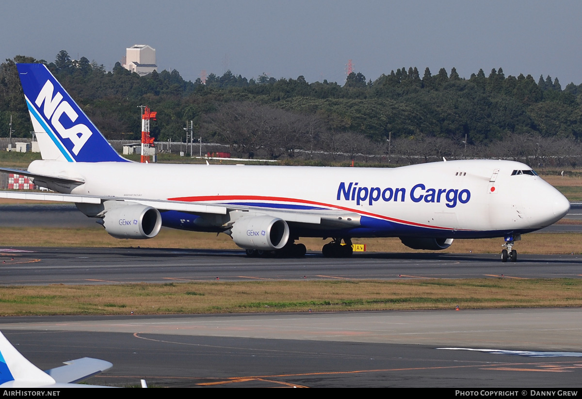 Aircraft Photo of JA12KZ | Boeing 747-8KZF/SCD | Nippon Cargo Airlines - NCA | AirHistory.net #169587