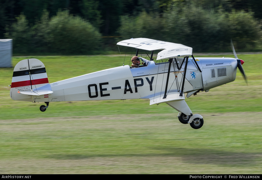 Aircraft Photo of OE-APY | SSH T-131PA Jungmann | AirHistory.net #169589