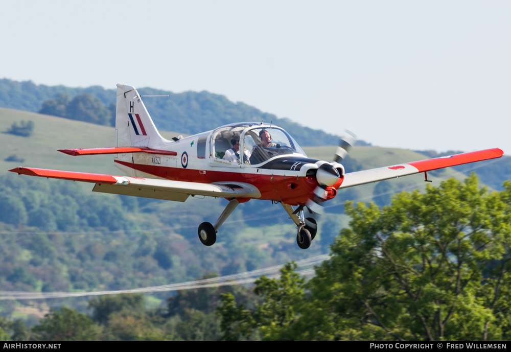 Aircraft Photo of G-CBEF / XX621 | Scottish Aviation Bulldog T1 | UK - Air Force | AirHistory.net #169590