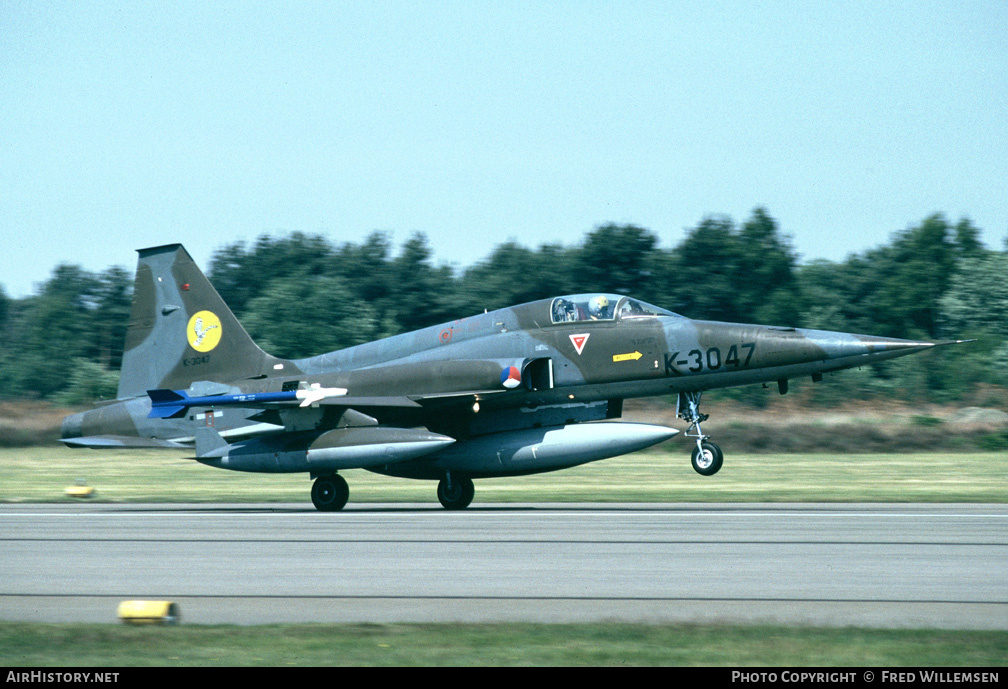 Aircraft Photo of K-3047 | Canadair NF-5A | Netherlands - Air Force | AirHistory.net #169602