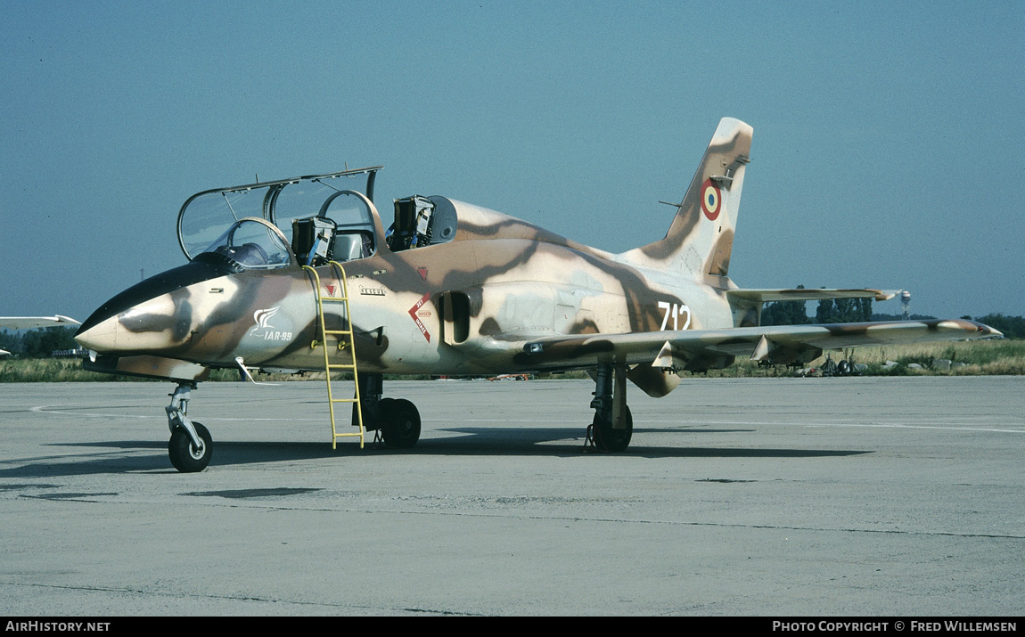 Aircraft Photo of 712 | IAR IAR-99C Soim | Romania - Air Force | AirHistory.net #169604