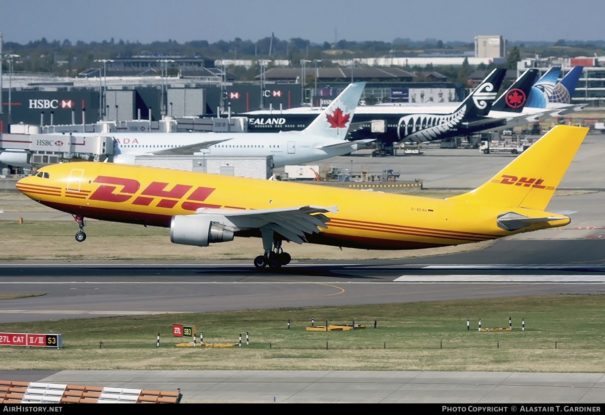 Aircraft Photo of D-AEAH | Airbus A300B4-622R(F) | DHL International | AirHistory.net #169605