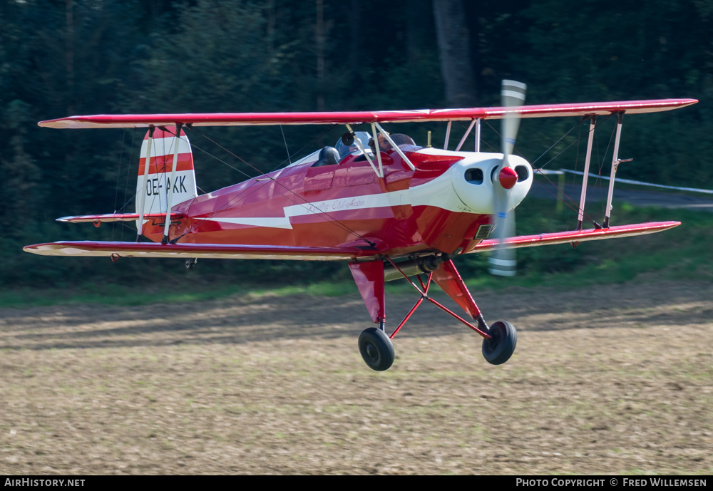 Aircraft Photo of OE-AKK | Bucker Bu-131 Lerche R-180 Jungmann | AirHistory.net #169616