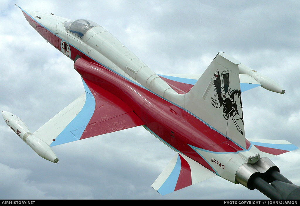 Aircraft Photo of 116740 | Canadair CF-116A | Canada - Air Force | AirHistory.net #169622