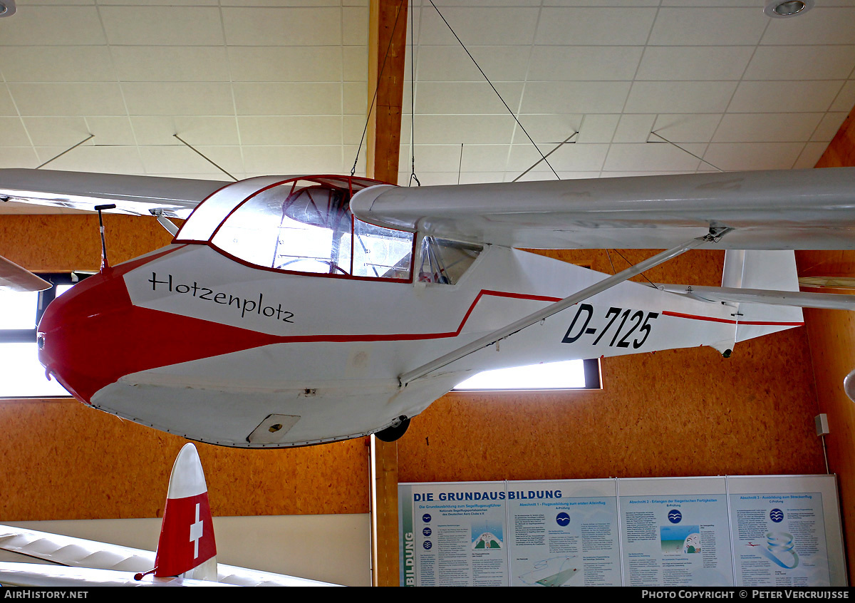 Aircraft Photo of D-7125 | Schleicher Ka-4 Rhönlerche II | AirHistory.net #169642