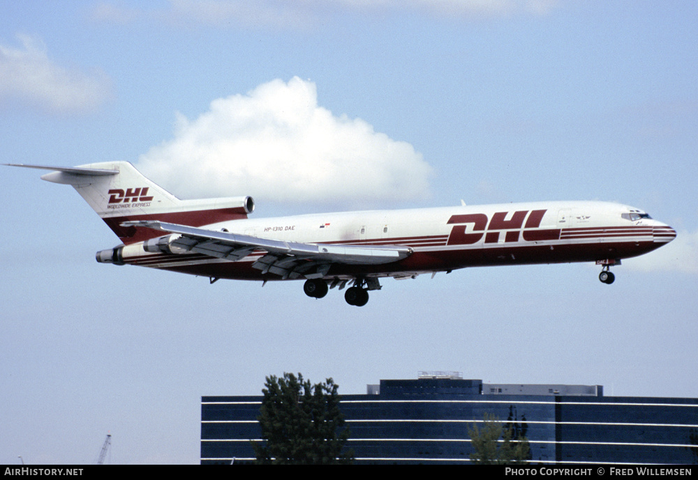 Aircraft Photo of HP-1310DAE | Boeing 727-264/Adv(F) | DHL Worldwide Express | AirHistory.net #169662