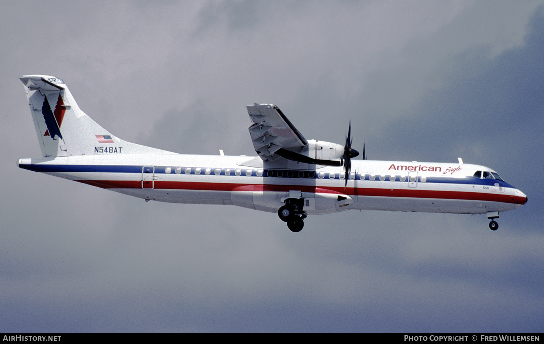 Aircraft Photo of N548AT | ATR ATR-72-600C (ATR-72-212A) | American Eagle | AirHistory.net #169665
