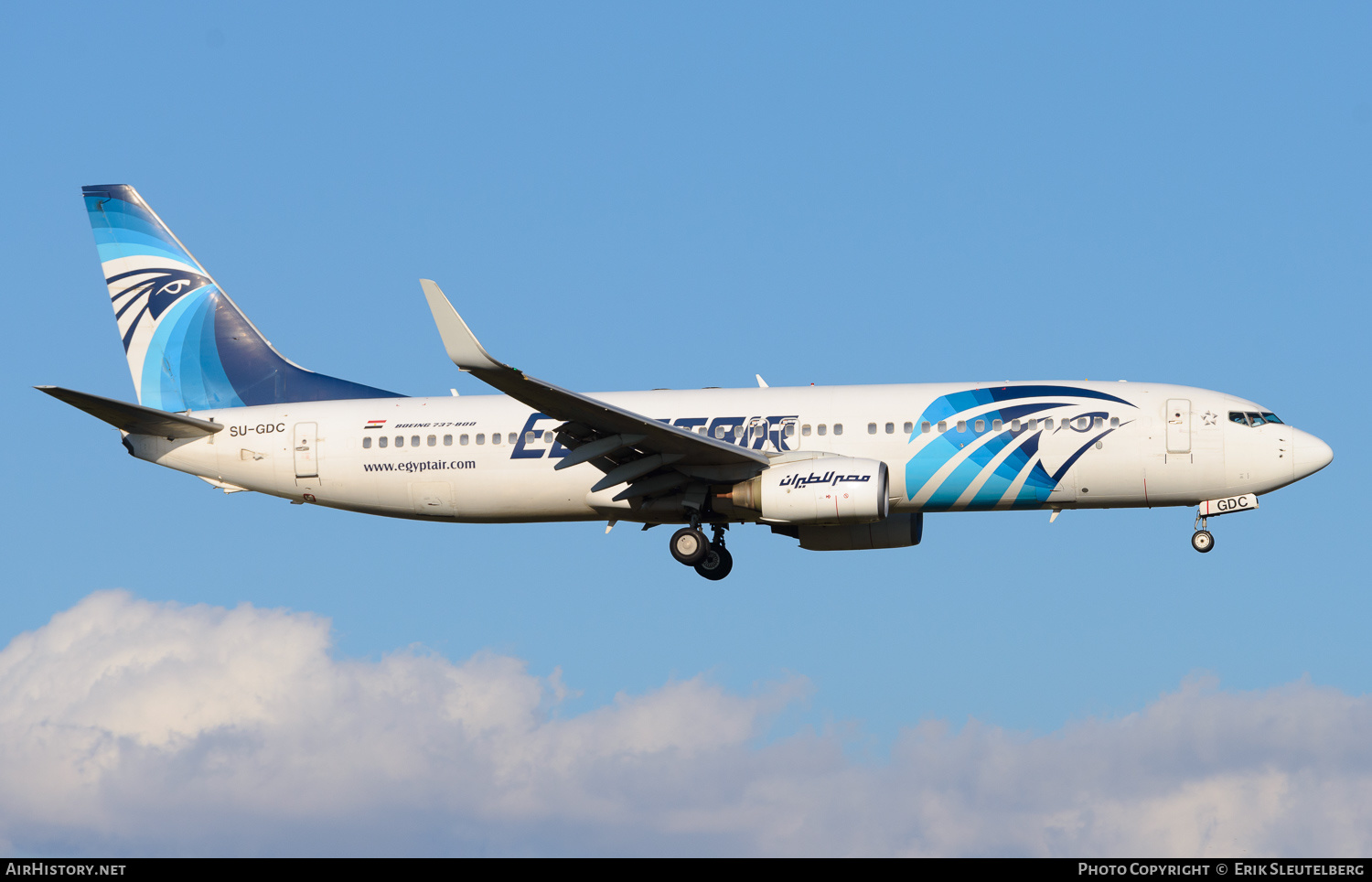 Aircraft Photo of SU-GDC | Boeing 737-866 | EgyptAir | AirHistory.net #169666