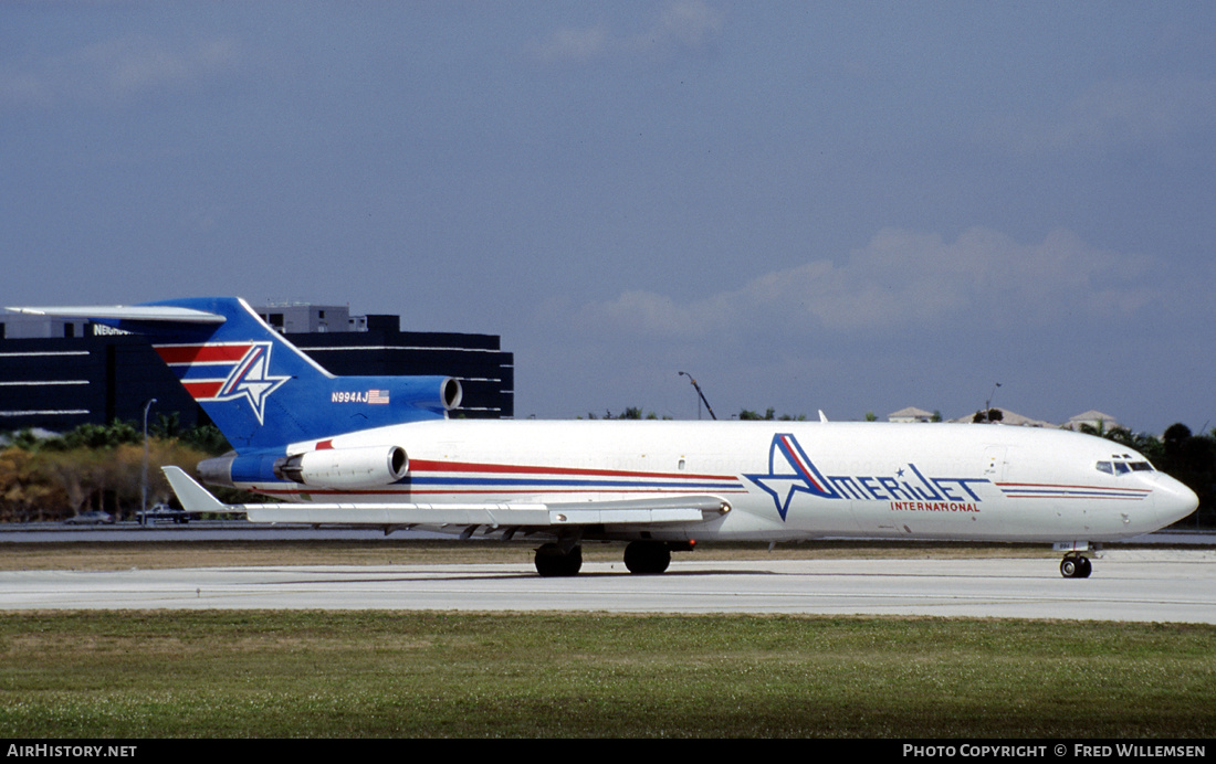 Aircraft Photo of N994AJ | Boeing 727-233/Adv(F) | Amerijet International | AirHistory.net #169667