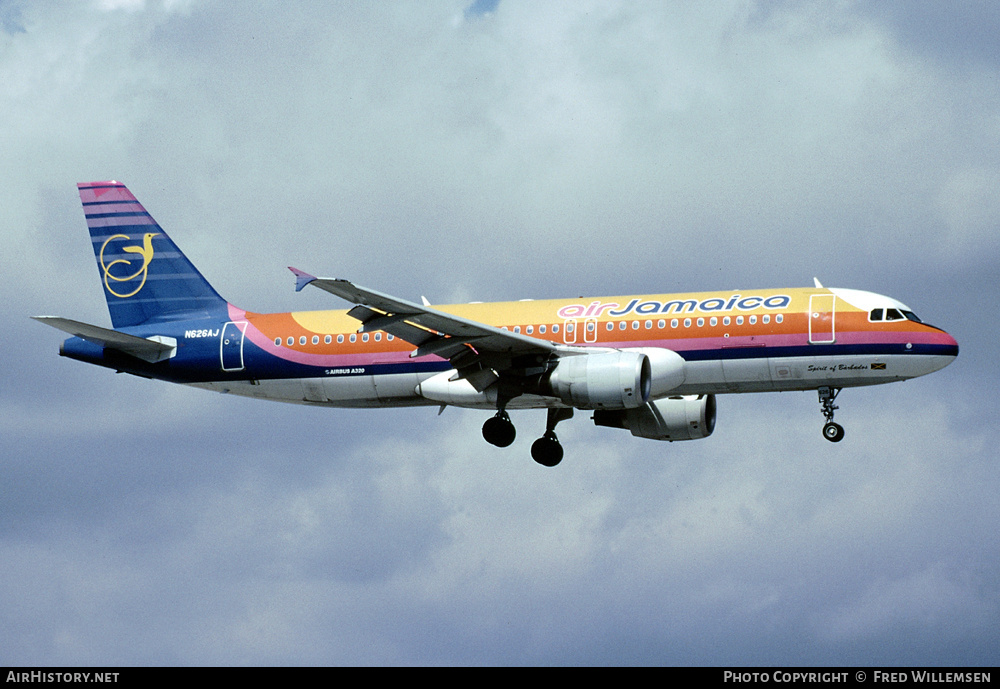 Aircraft Photo of N626AJ | Airbus A320-214 | Air Jamaica | AirHistory.net #169668