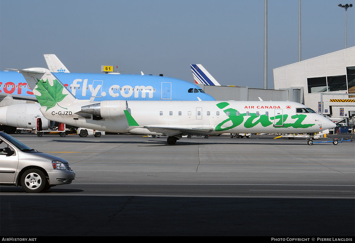 Aircraft Photo of C-GJZD | Bombardier CRJ-200ER (CL-600-2B19) | Air Canada Jazz | AirHistory.net #169686