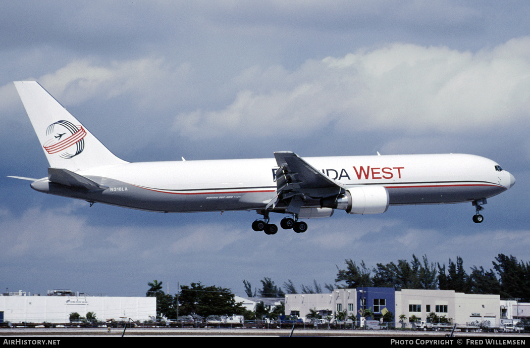 Aircraft Photo of N316LA | Boeing 767-316F/ER | Florida West International Airways | AirHistory.net #169690