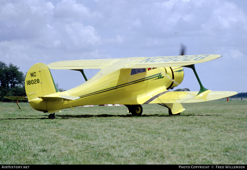 Aircraft Photo of N18028 / NC18028 | Beech D17S | AirHistory.net #169704