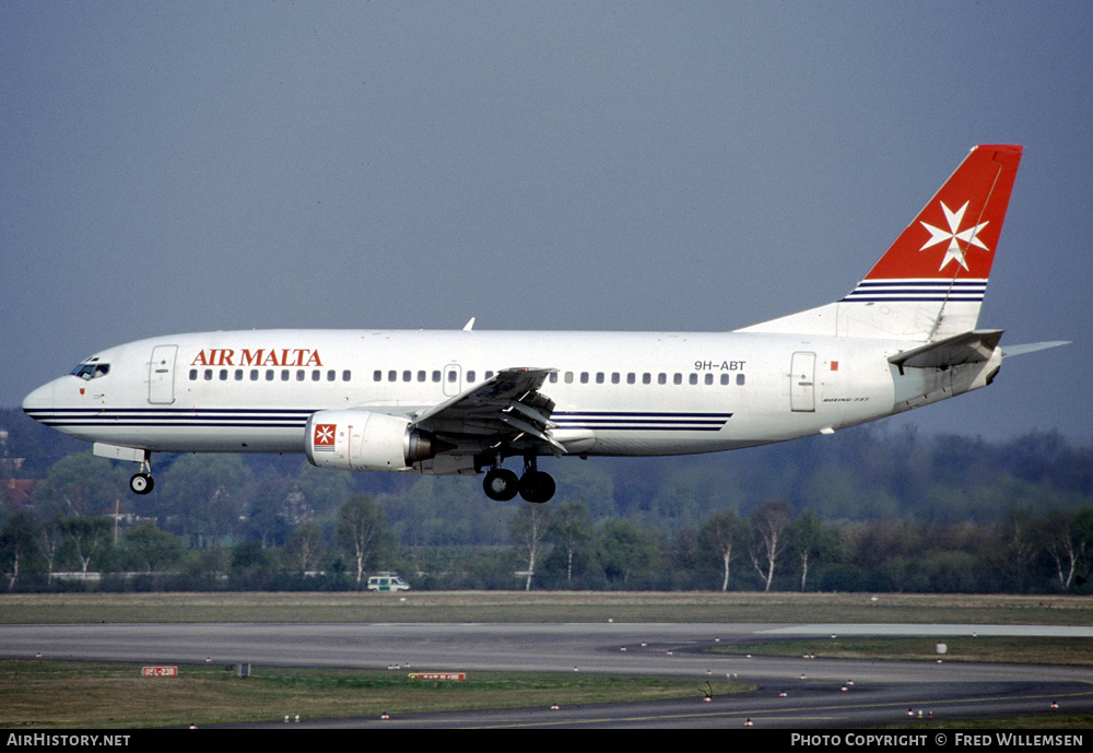 Aircraft Photo of 9H-ABT | Boeing 737-3Y5 | Air Malta | AirHistory.net #169705