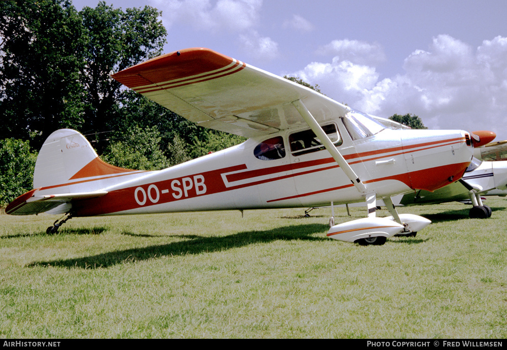 Aircraft Photo of OO-SPB | Cessna 170B | AirHistory.net #169706