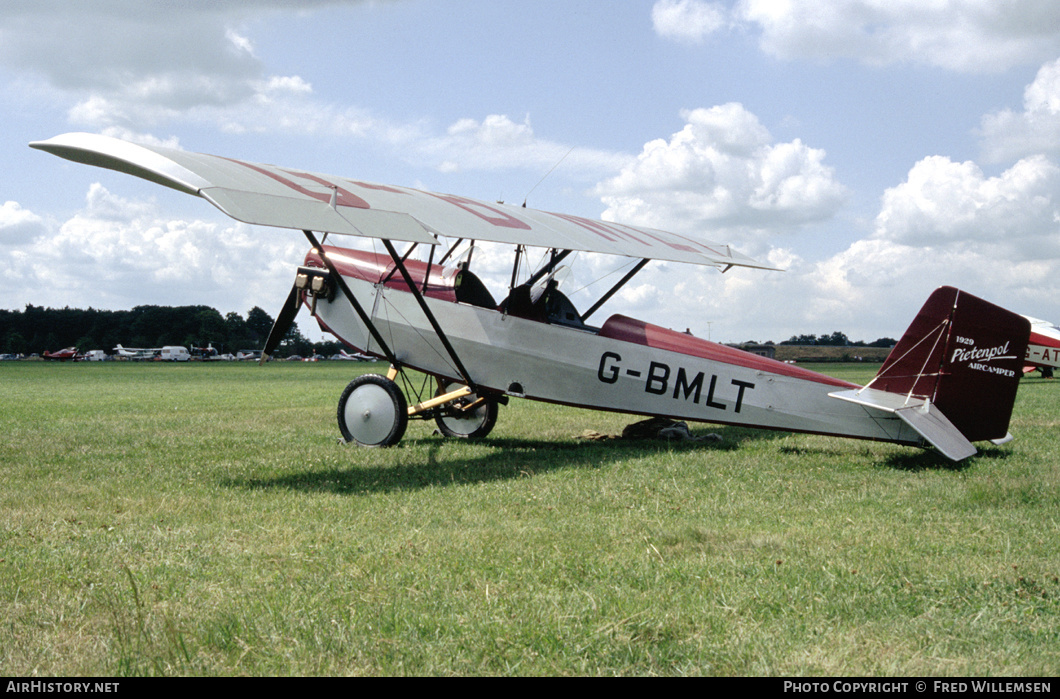 Aircraft Photo of G-BMLT | Pietenpol Air Camper | AirHistory.net #169708