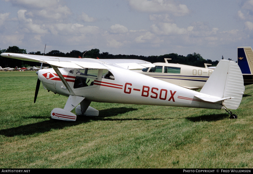 Aircraft Photo of G-BSOX | Luscombe 8E Silvaire Deluxe | AirHistory.net #169719