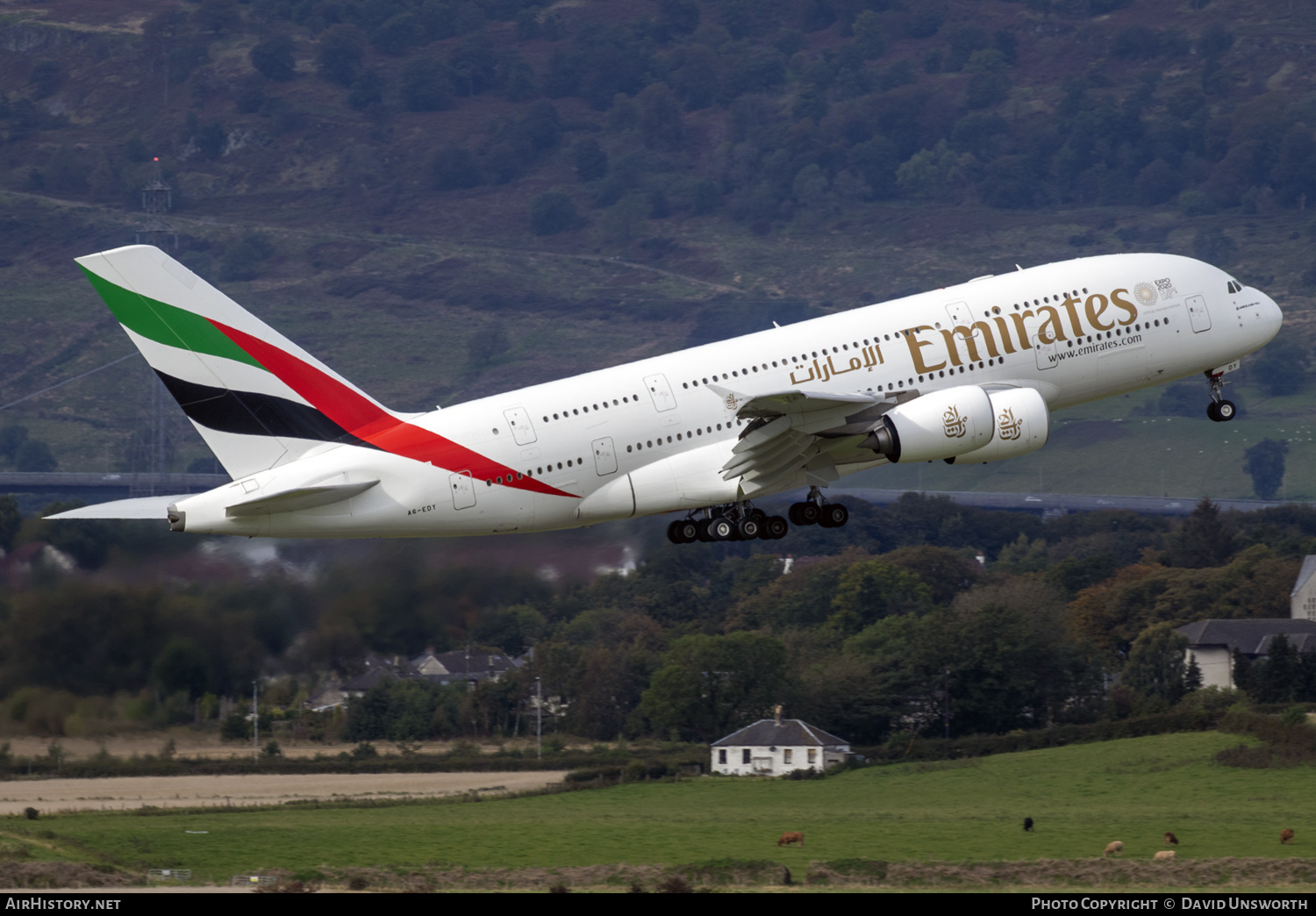 Aircraft Photo of A6-EDY | Airbus A380-861 | Emirates | AirHistory.net #169729