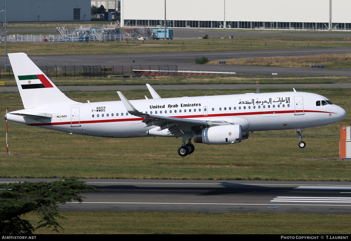 Aircraft Photo of F-WWBS | Airbus ACJ320 (A320-232/CJ) | United Arab Emirates Government | AirHistory.net #169731