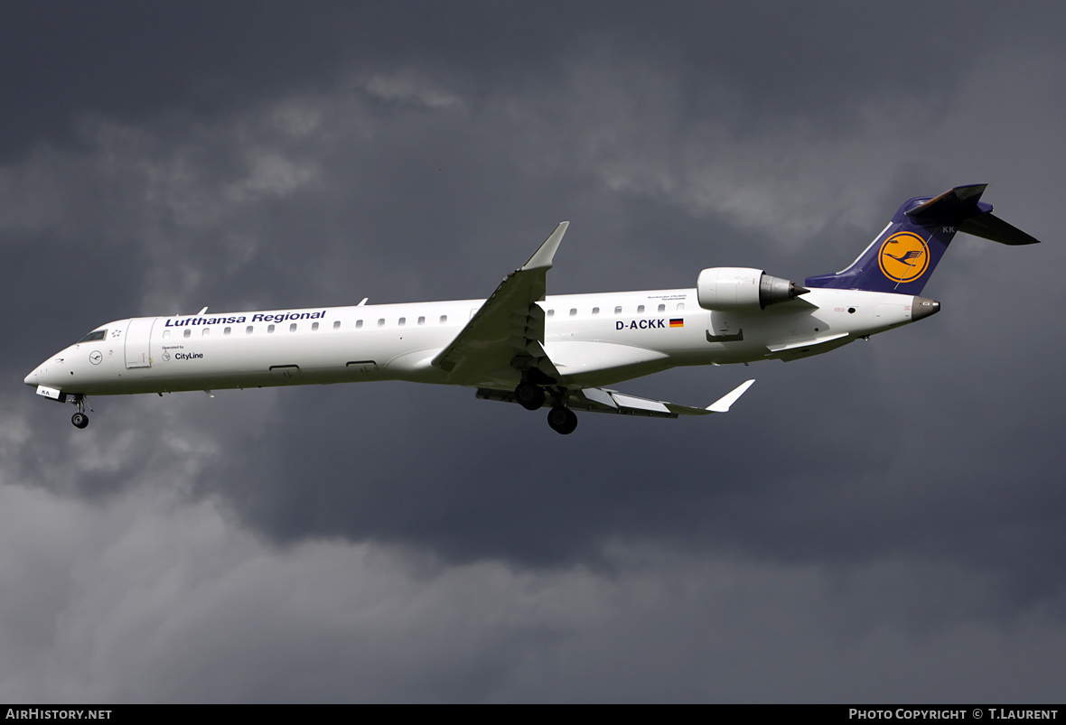 Aircraft Photo of D-ACKK | Bombardier CRJ-900LR (CL-600-2D24) | Lufthansa Regional | AirHistory.net #169732