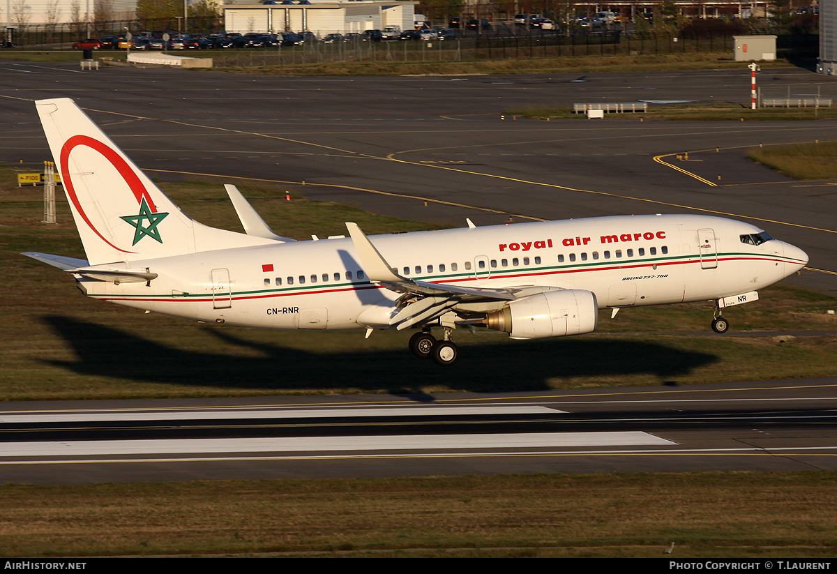 Aircraft Photo of CN-RNR | Boeing 737-7B6 | Royal Air Maroc - RAM | AirHistory.net #169742