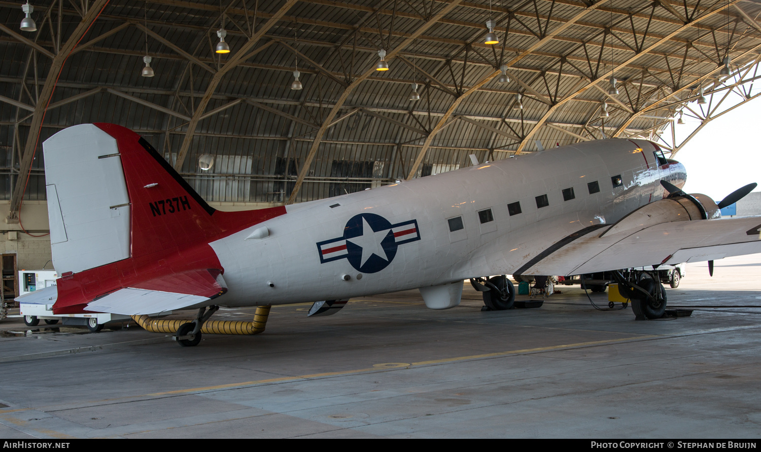Aircraft Photo of N737H | Douglas DC-3(C) | Airborne Imaging | USA - Air Force | AirHistory.net #169753