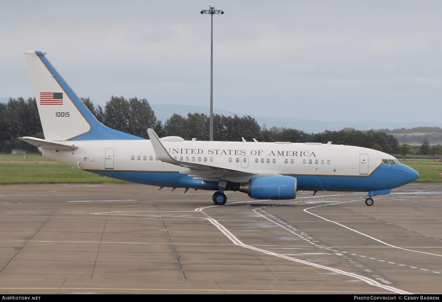 Aircraft Photo of 01-0015 / 10015 | Boeing C-40B | USA - Air Force | AirHistory.net #169761