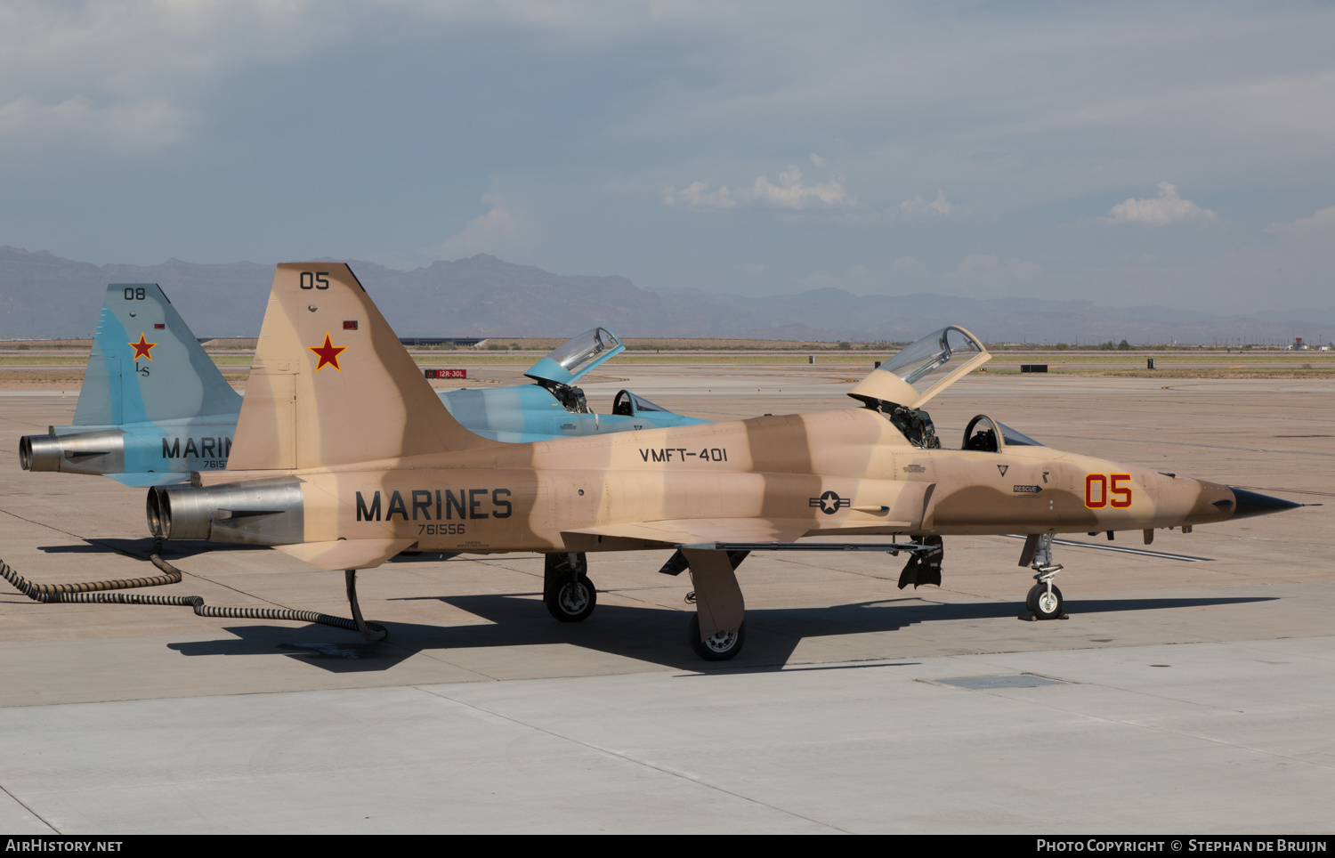 Aircraft Photo of 761556 | Northrop F-5N Tiger II | USA - Marines | AirHistory.net #169765