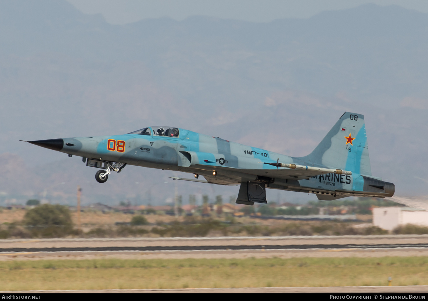 Aircraft Photo of 761576 | Northrop F-5N Tiger II | USA - Marines | AirHistory.net #169773