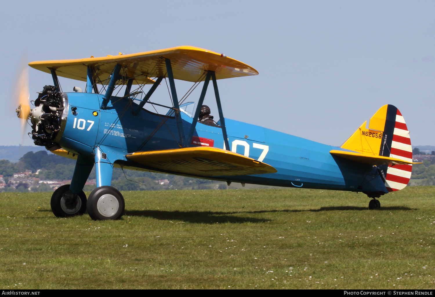 Aircraft Photo of N62658 | Boeing PT-17 Kaydet (A75N1) | USA - Army | AirHistory.net #169782