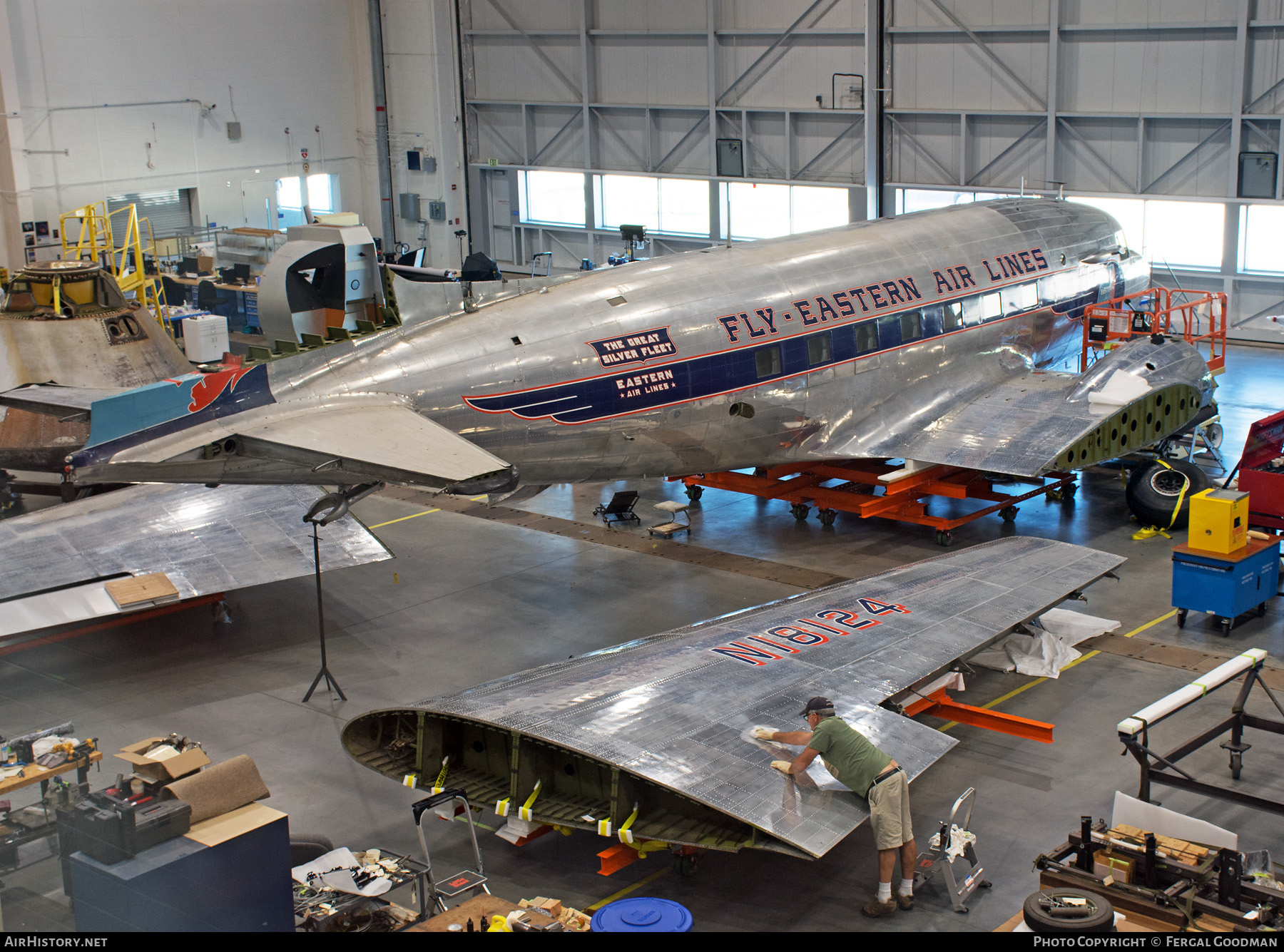 Aircraft Photo of N18124 | Douglas DC-3-201 | Eastern Air Lines | AirHistory.net #169804