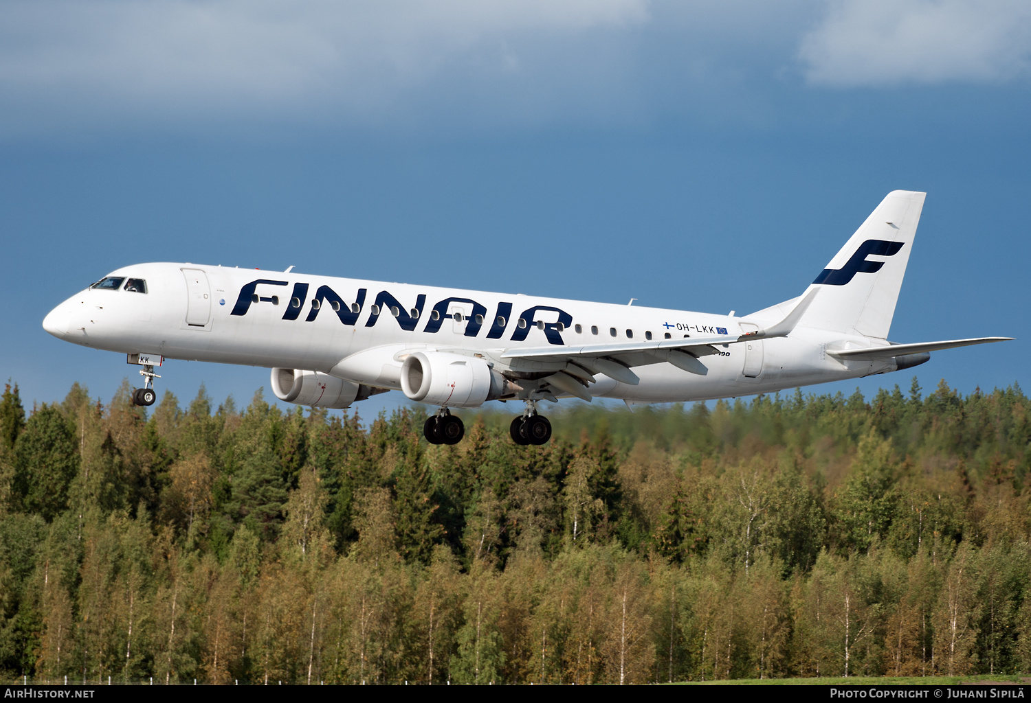 Aircraft Photo of OH-LKK | Embraer 190LR (ERJ-190-100LR) | Finnair | AirHistory.net #169818