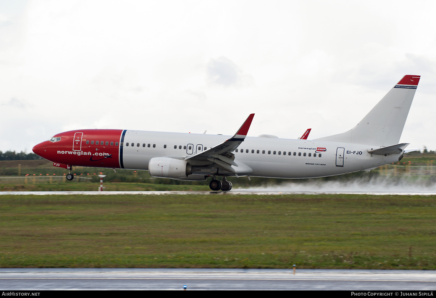 Aircraft Photo of EI-FJO | Boeing 737-8JP | Norwegian | AirHistory.net #169821