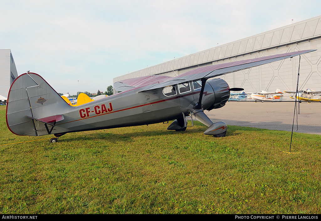 Aircraft Photo of CF-CAJ | Stinson V77 | AirHistory.net #169845