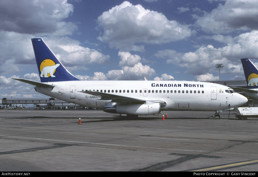 Aircraft Photo of C-GNDU | Boeing 737-242C/Adv | Canadian North | AirHistory.net #169854