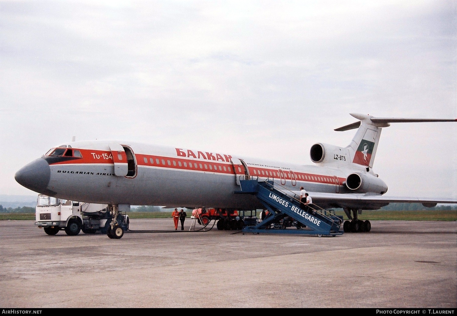 Aircraft Photo of LZ-BTS | Tupolev Tu-154B-2 | Balkan - Bulgarian Airlines | AirHistory.net #169871