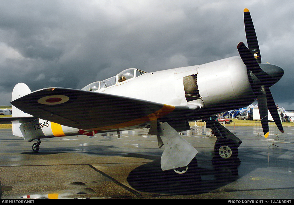 Aircraft Photo of VZ345 | Hawker Sea Fury T20S | UK - Air Force | AirHistory.net #169872