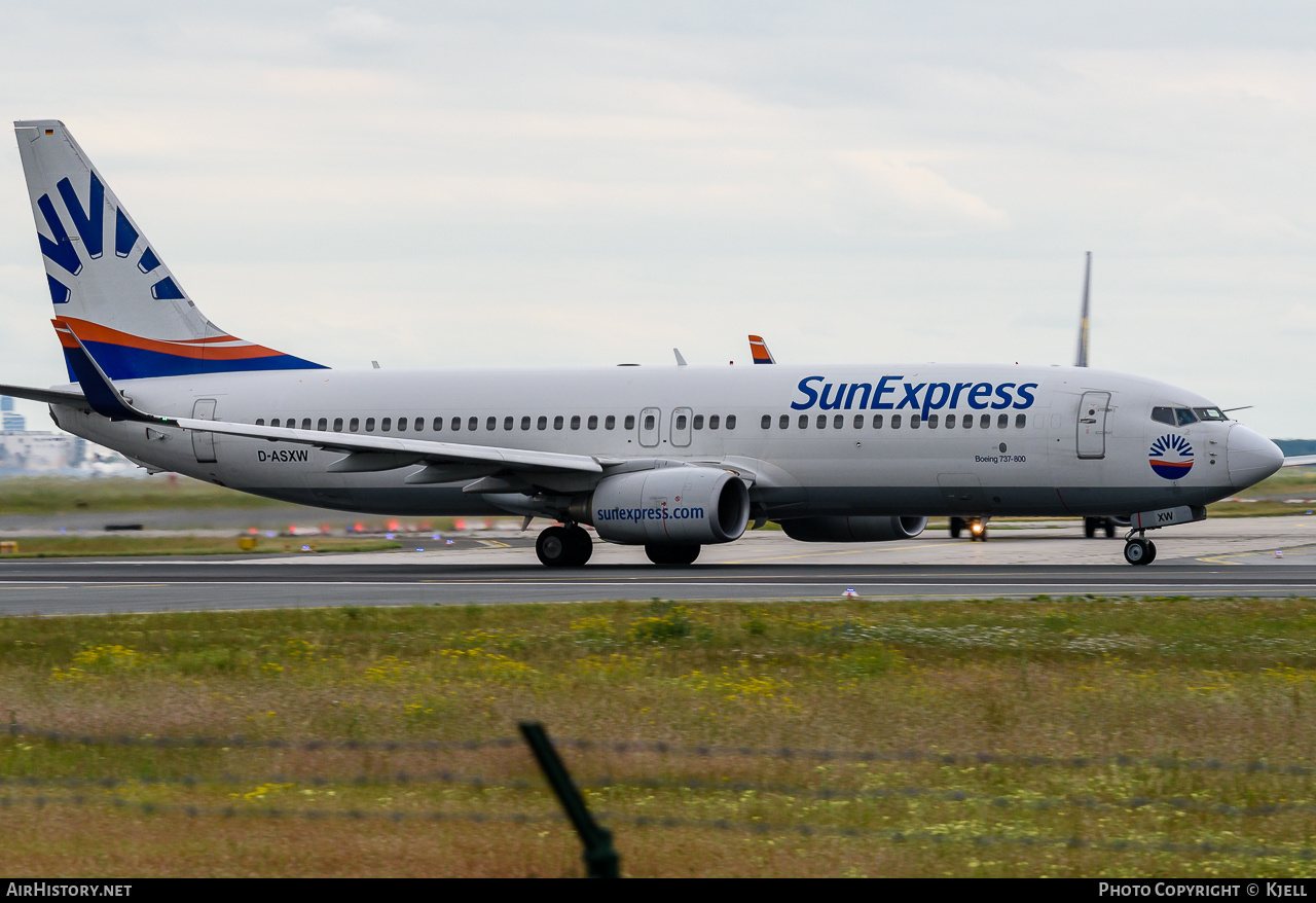 Aircraft Photo of D-ASXW | Boeing 737-8HC | SunExpress | AirHistory.net #169902