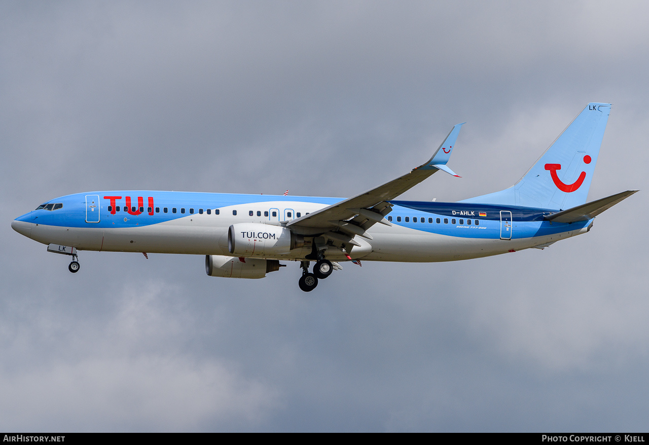 Aircraft Photo of D-AHLK | Boeing 737-8K5 | TUI | AirHistory.net #169939