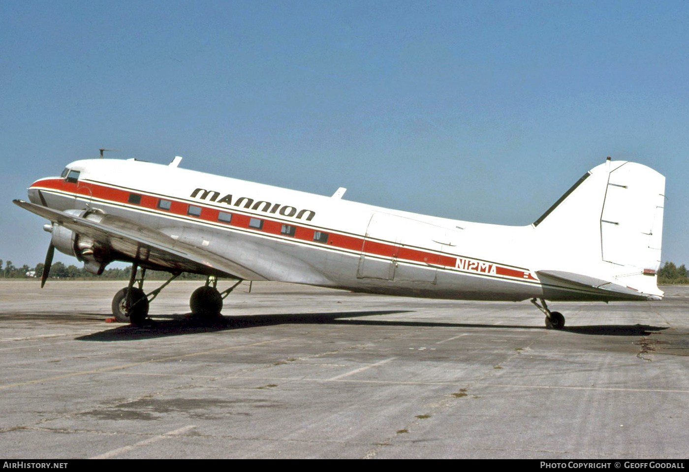 Aircraft Photo of N12MA | Douglas C-53 Skytrooper | Mannion Air Charter | AirHistory.net #169945